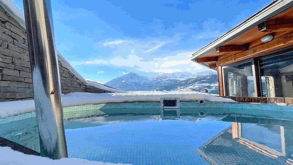Chaberton Lodge & Spa Oulx Esterno foto